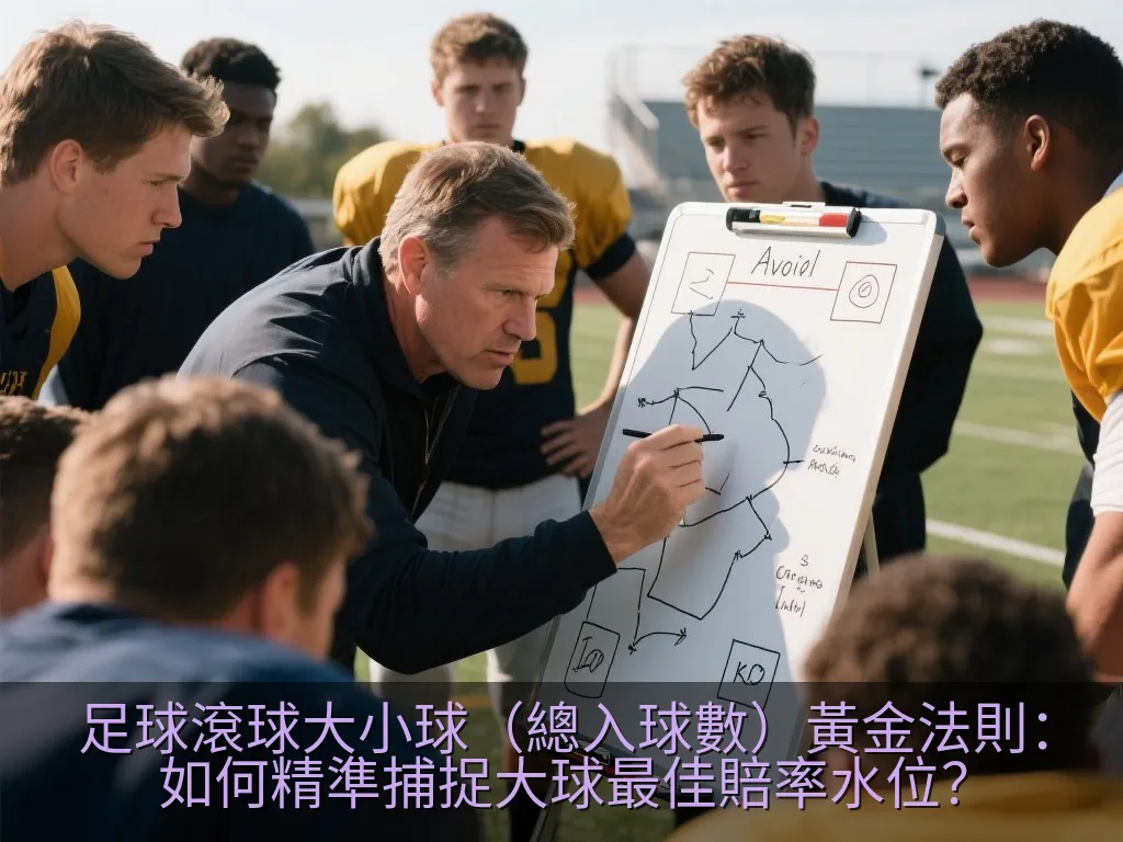 足球滾球大小球（總入球數）黃金法則：如何精準捕捉大球最佳賠率水位？