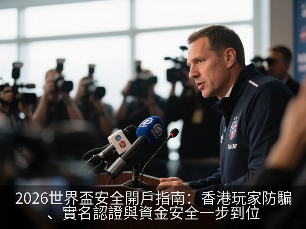 2026世界盃安全開戶指南：香港玩家防騙、實名認證與資金安全一步到位
